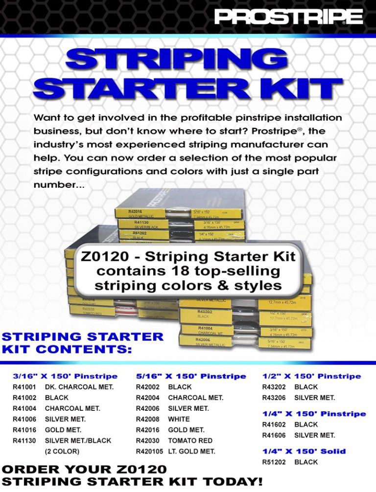 Z0120 Prostripe Pinstripe Starter Kit